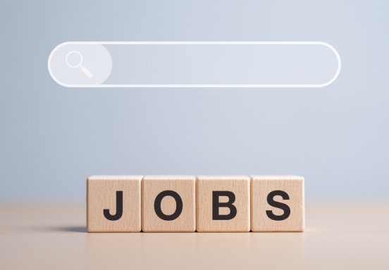 Advertisement for jobs in the third sector